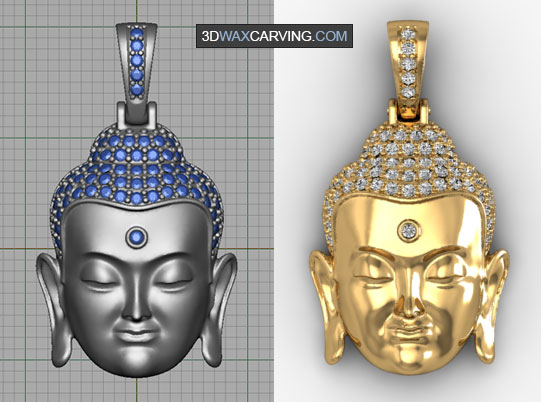 Buddha pendant brings peace and good luck