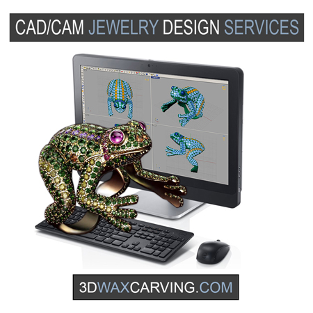 Innovations and trends in 3D CAD design and wax printing