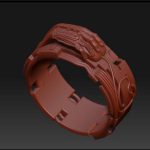 CAD Jewelry Design Computer Ring