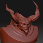 3D Sculpting Alien 3D Character