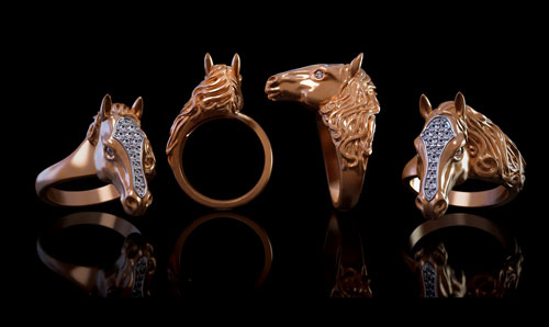 Custom CAD jewelry design 