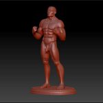 3D Sculpting Man 3D Model