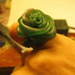 Wax Jewelry Models Rose Ring
