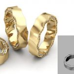 CAD Jewelry Design Contemporary Ring