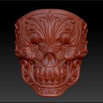 CAD Jewelry Design Skull Ring