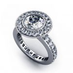 CAD Jewelry Design One Stone Ring