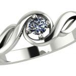 CAD Jewelry Design One Stone Ring