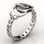 CAD Jewelry Design Handcuffs Ring