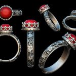 CAD Jewelry Design Organic Ring