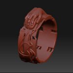 CAD Jewelry Design Computer Ring