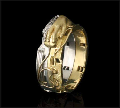 custom ring design gold ring