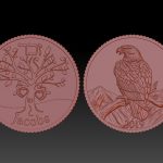 3d coin custom modeling