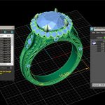 CAD-Jewelry-Model-Halo-Diamond-Ring