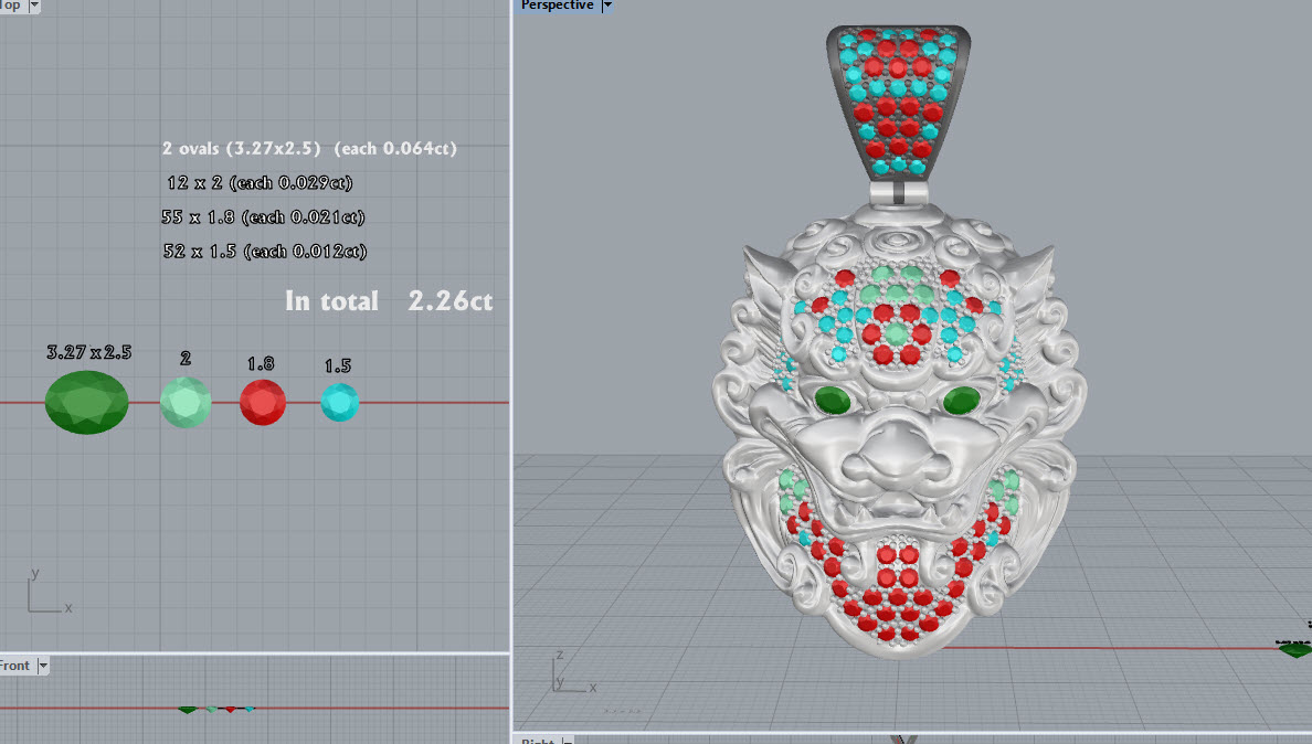 Jewelry Sketch to CAD3D Jewelry Model1