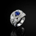Custom sapphire ring design